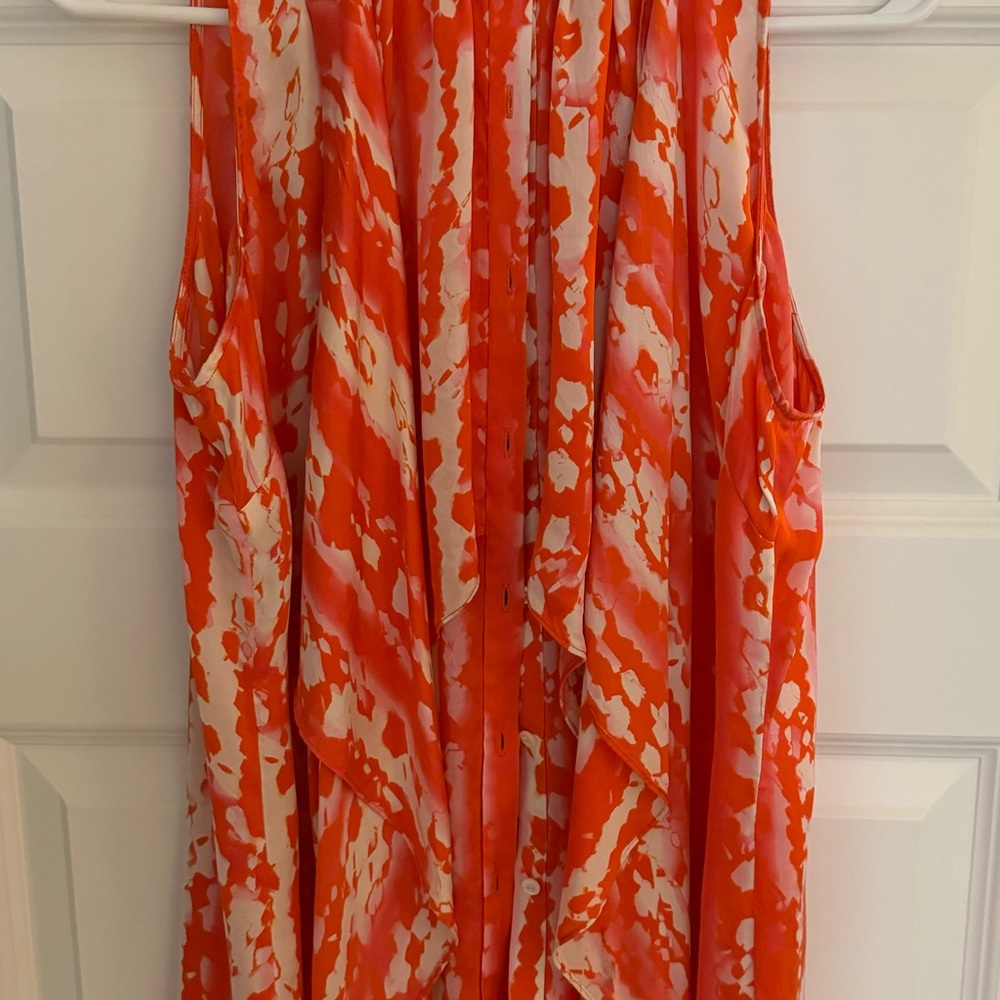 No tag- it’s an Etcetera silk blouse